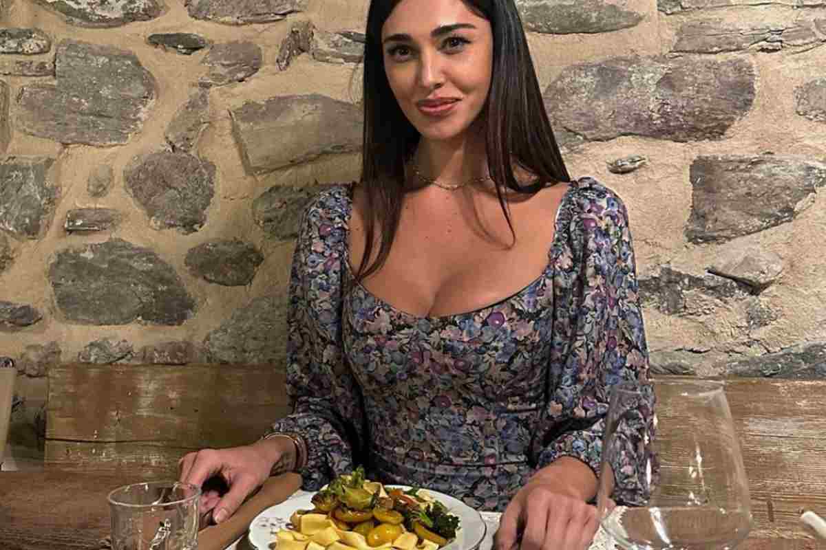 Belen e il ristorante dove va sempre