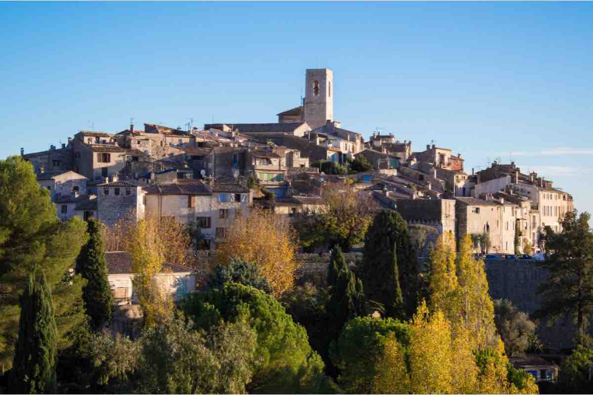 Il villaggio di Saint-Paul de Vence in Costa Azzurra