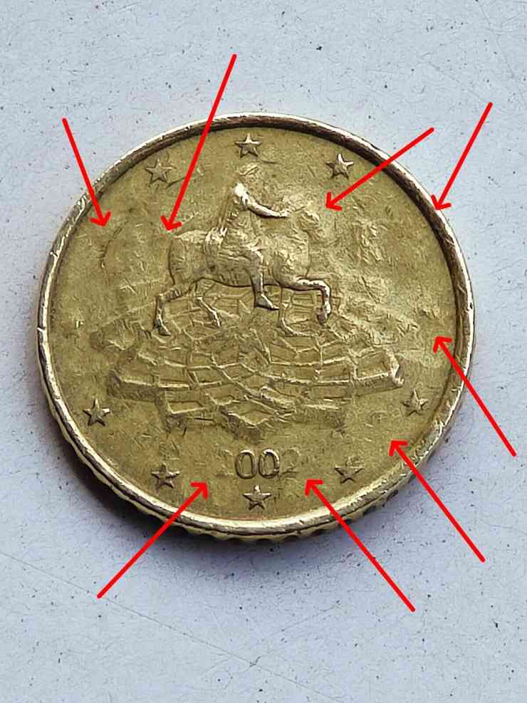 Una moneta da 50 centesimi che vale 22 mila euro