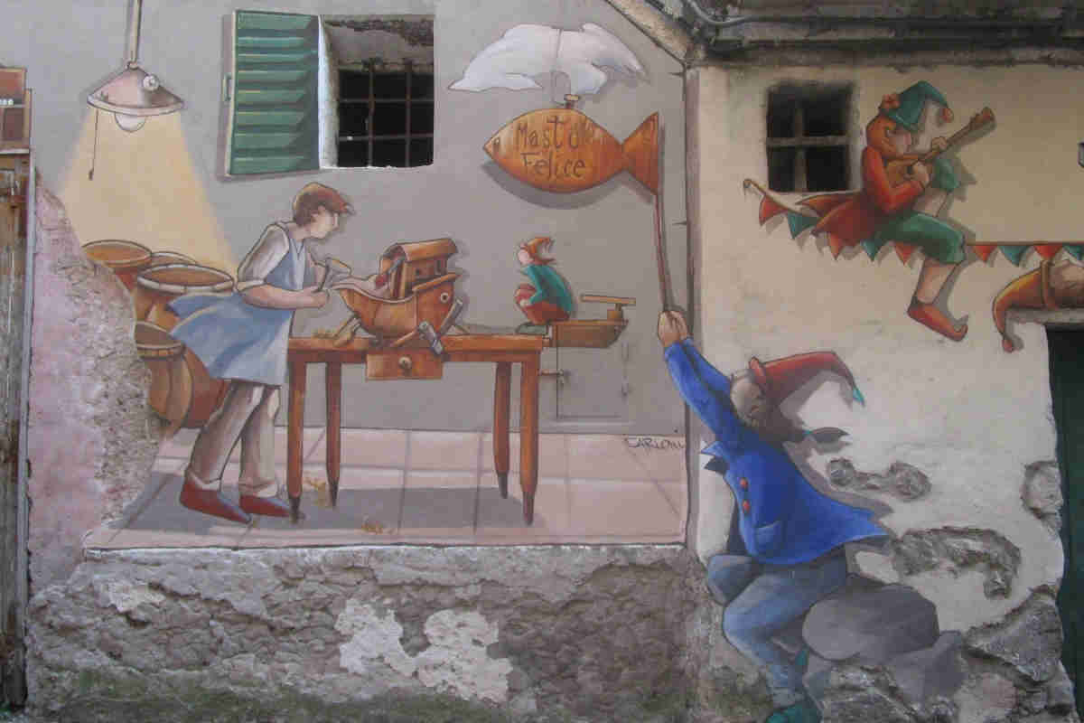 Murales Valogno borgo d'arte