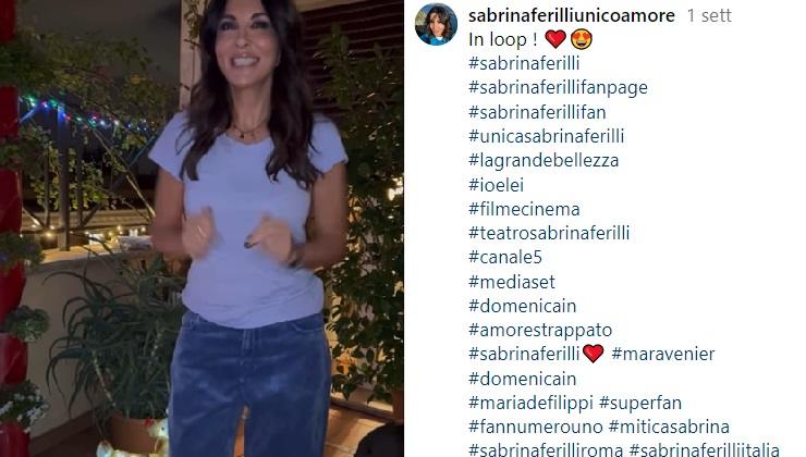 Sabrina Ferilli vera magia