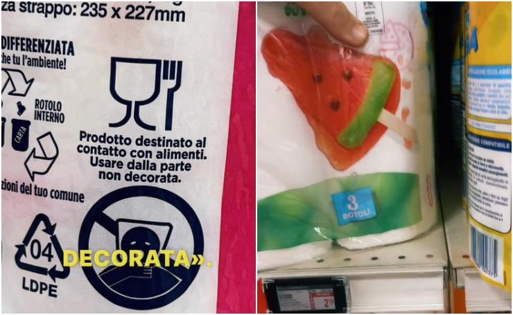 Carta decorata Scottex danni salute rischi 