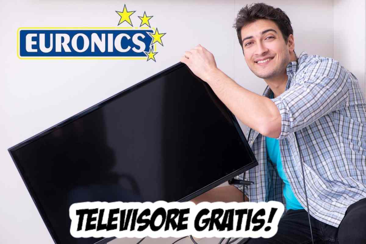 Offerta Euronics compri 2 tv paghi 1
