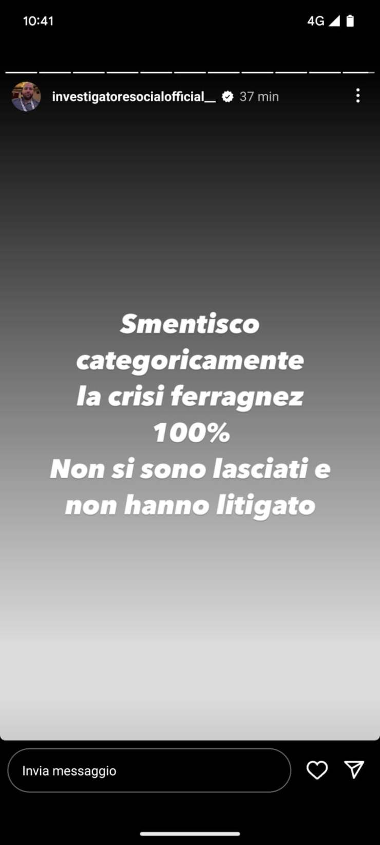 Ferragnez, Rosica dice che è tutti ok