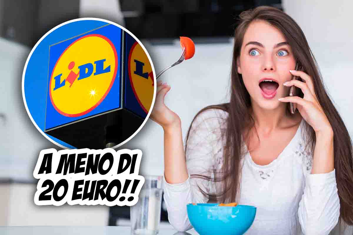 Lidl, acquisto "furbo" a 20 euro