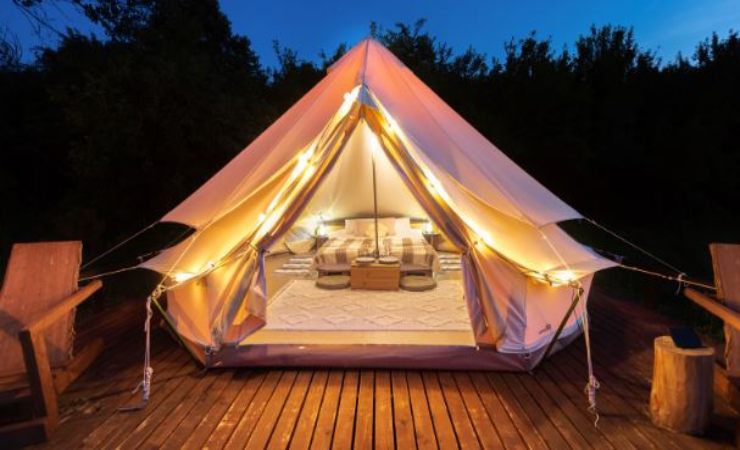 Glamping, il campeggio di lusso in Sicilia