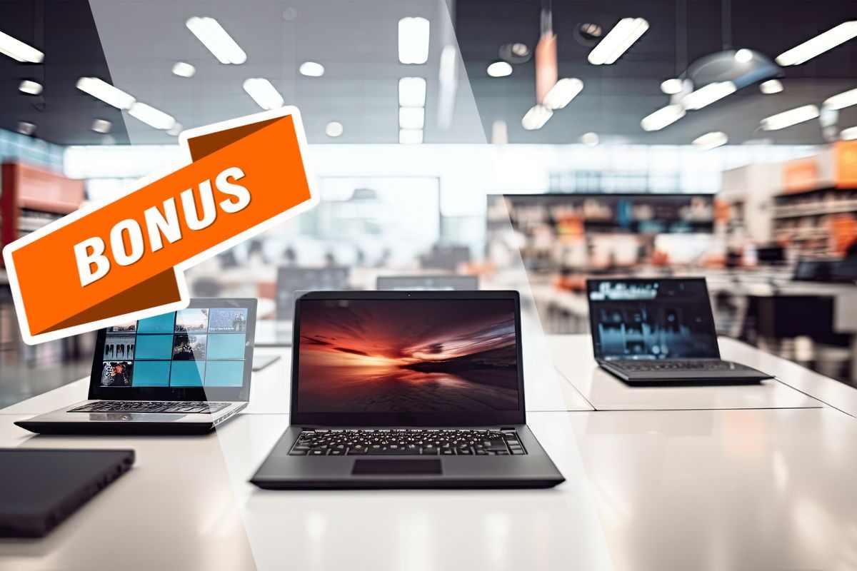 Con il bonus PC, puoi acquistarne uno nuovo gratis