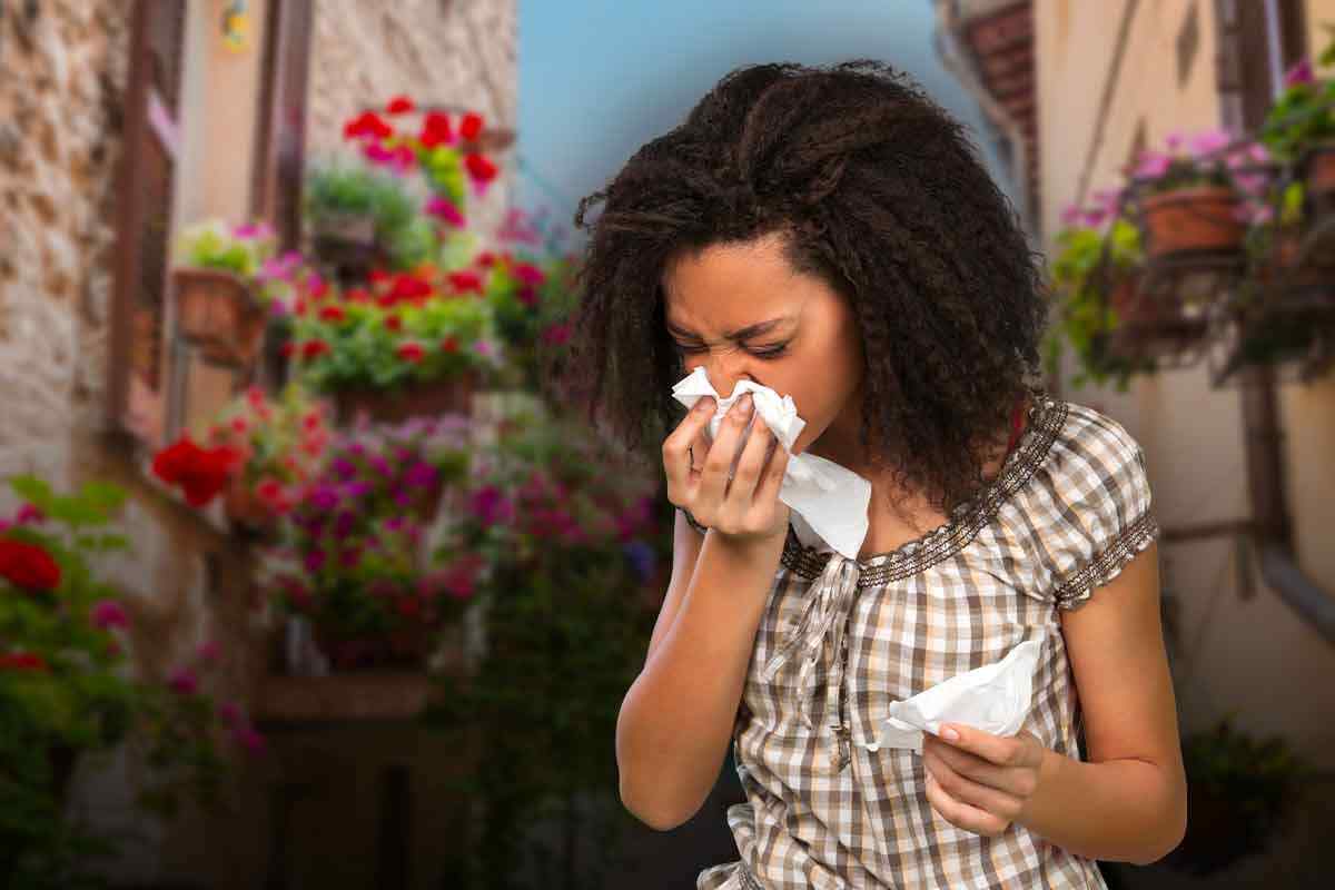 Basta allergia primaverile