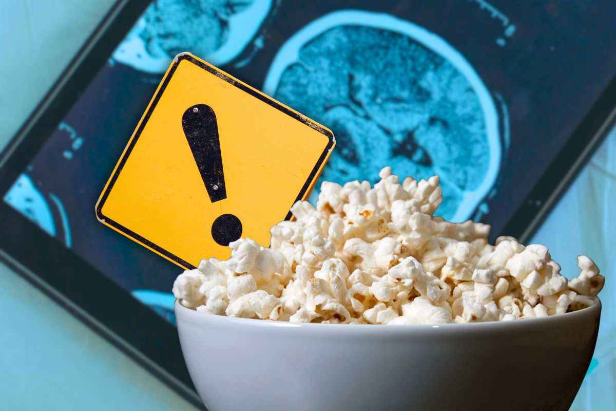 Cervello da popcorn, cosa significa 