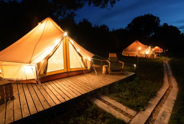 Glamping: offerta maggio e giugno