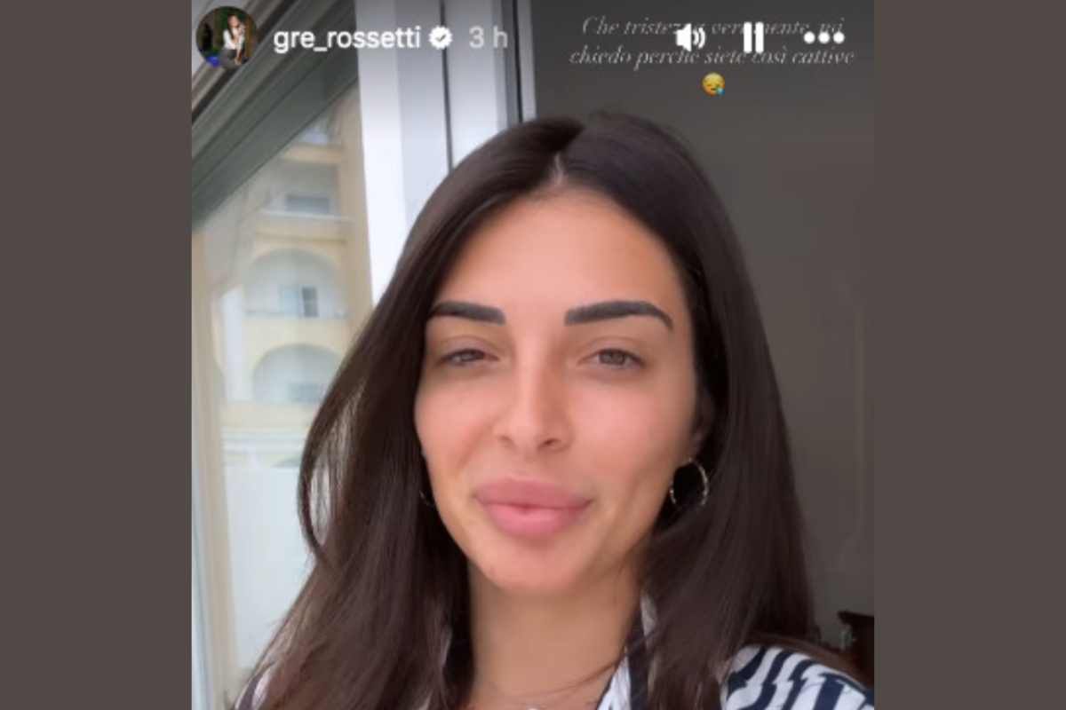 greta rossetti sbotta sui social